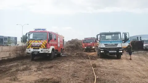 Mercedes Garrido llama a la tranquilidad sobre la posible toxicidad del incendio de la planta de biomasa de Ibiza Mercedes Garrido llama a la tranquilidad sobre la posible toxicidad del incendio de la planta de biomasa de Ibiza
