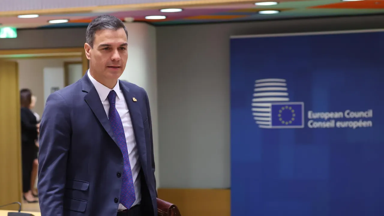 Pedro Sánchez en el Consejo Europeo