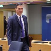 Pedro Sánchez en el Consejo Europeo