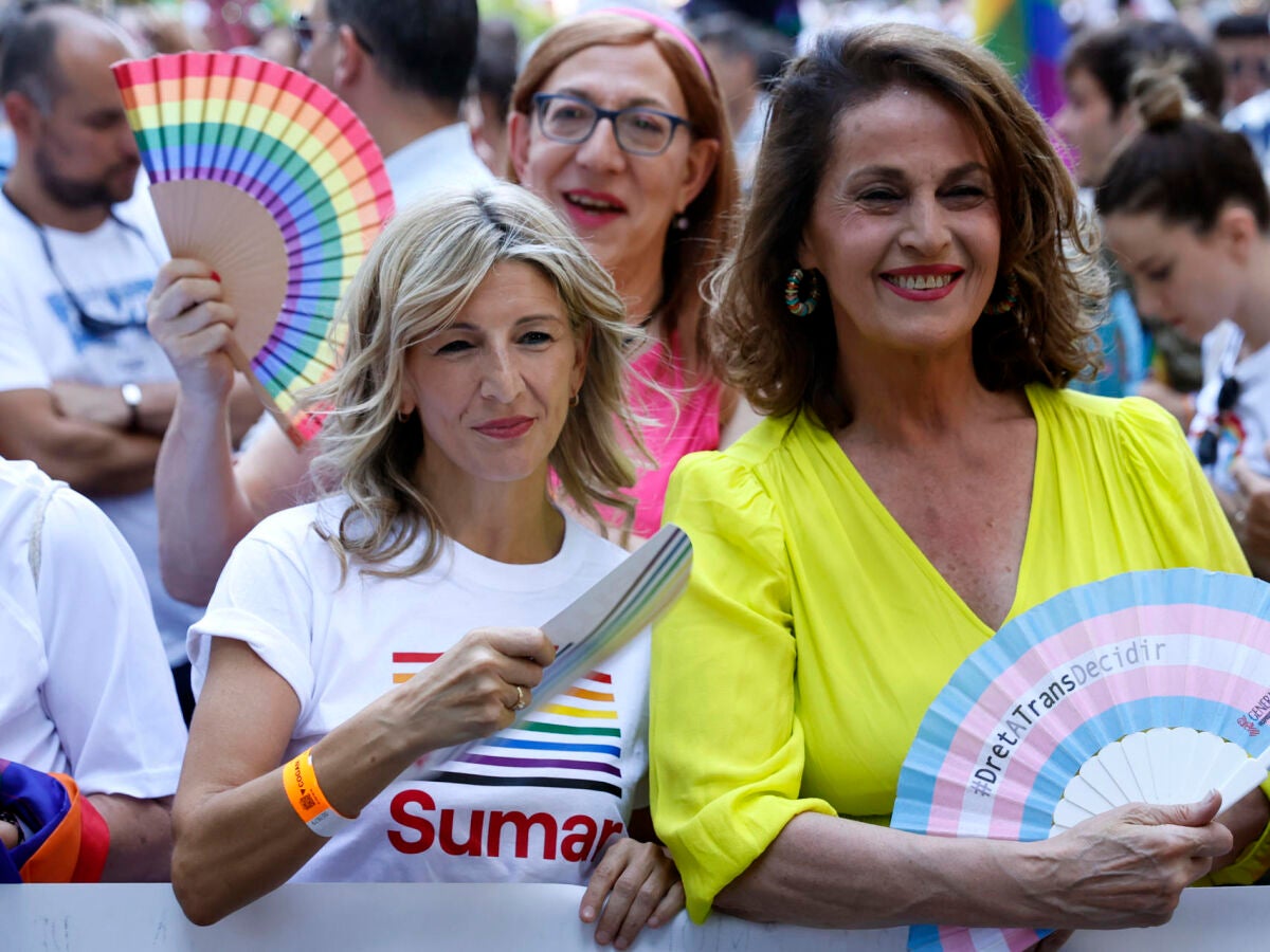 Yolanda Díaz, a Abascal: "Yo también soy heterosexual y celebro el Orgullo porque quiero un país con más libertades" | Onda Cero Radio