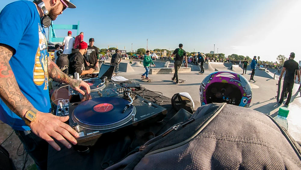 Sesión de DJ en Buenos Aires Sesión de DJ en Buenos Aires