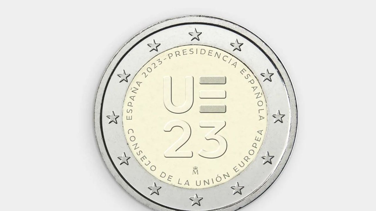 Así es la nueva moneda de 2 euros que conmemora la presidencia española
