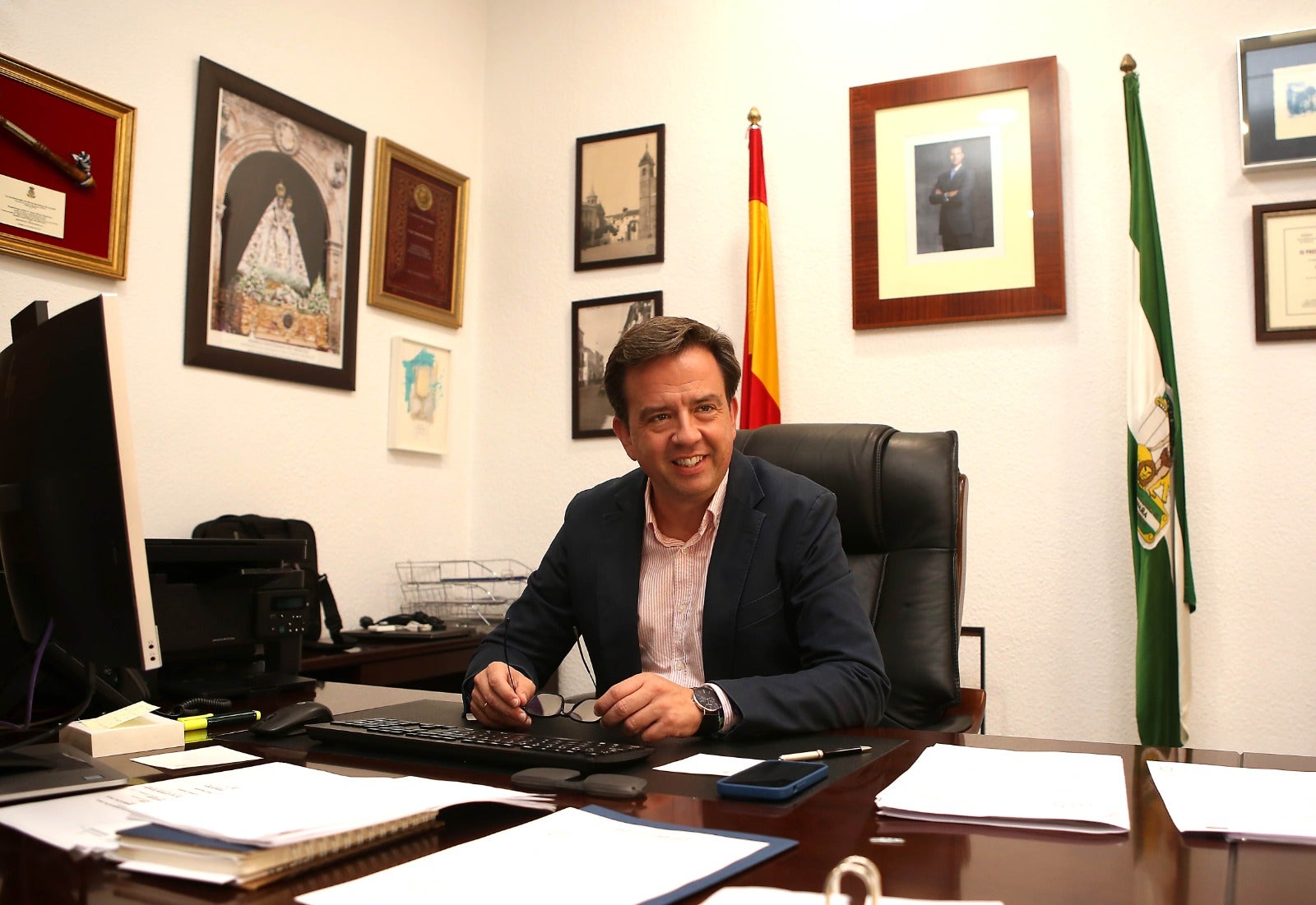 Los planes de futuro de Aurelio Fernández para Lucena Los planes de futuro de Aurelio Fernández para Lucena