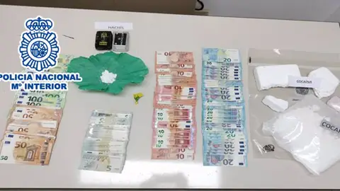El fruto de los registros de la Policía Nacional de Alicante El fruto de los registros de la Policía Nacional de Alicante