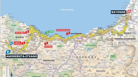 Recorrido de la tercera etapa