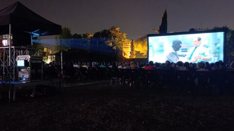 Sesi&oacute;n de Alcine de Verano en la Huerta del Obispo de Alcal&aacute; de Henares