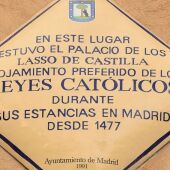Placa Reyes Católicos