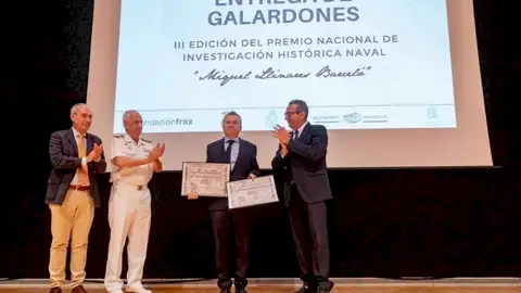 Cesar Evangelio, premiado Fundación Frax Cesar Evangelio, premiado Fundación Frax