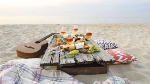pic nic en la playa