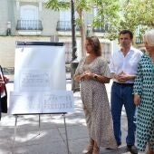 Instantes de la visita de la Consejera de Salud en Cádiz
