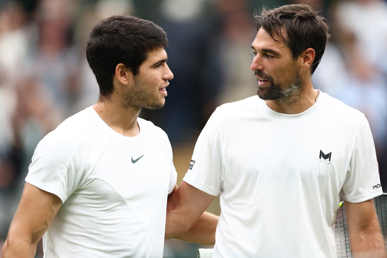 Alcaraz acelera la retirada de Chardy Alcaraz acelera la retirada de Chardy