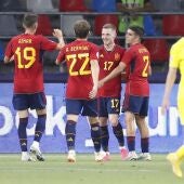 España arrolla a Ucrania y jugará la final del Europeo sub21