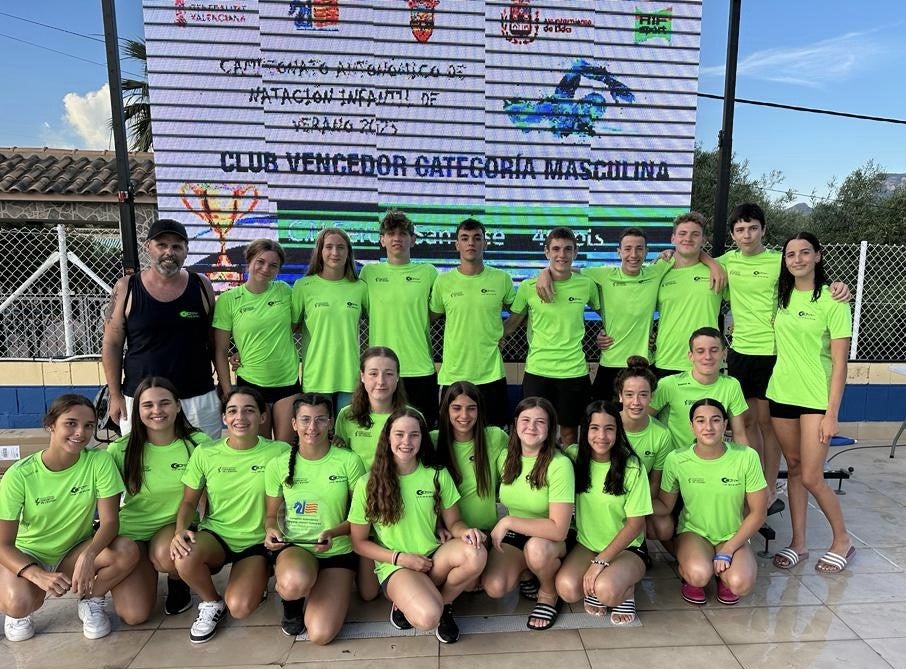 El equipo infantil del Club de Tenis Natación Elche se trae veinte medallas del campeonato autonómico El equipo infantil del Club de Tenis Natación Elche se trae veinte medallas del campeonato autonómico