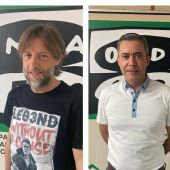 Fran Fernández, concejal del Ayuntamiento de Palencia y Diego Isabel La Moneda