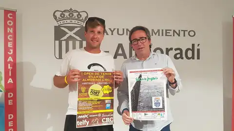 Almoradí presenta el “I Open de Tenis Villa de Almoradí CRC” y el “Circuito de Pádel Vega Baja” tenis