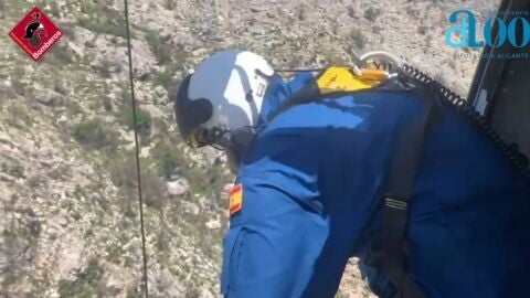 Rescate helic&oacute;ptero