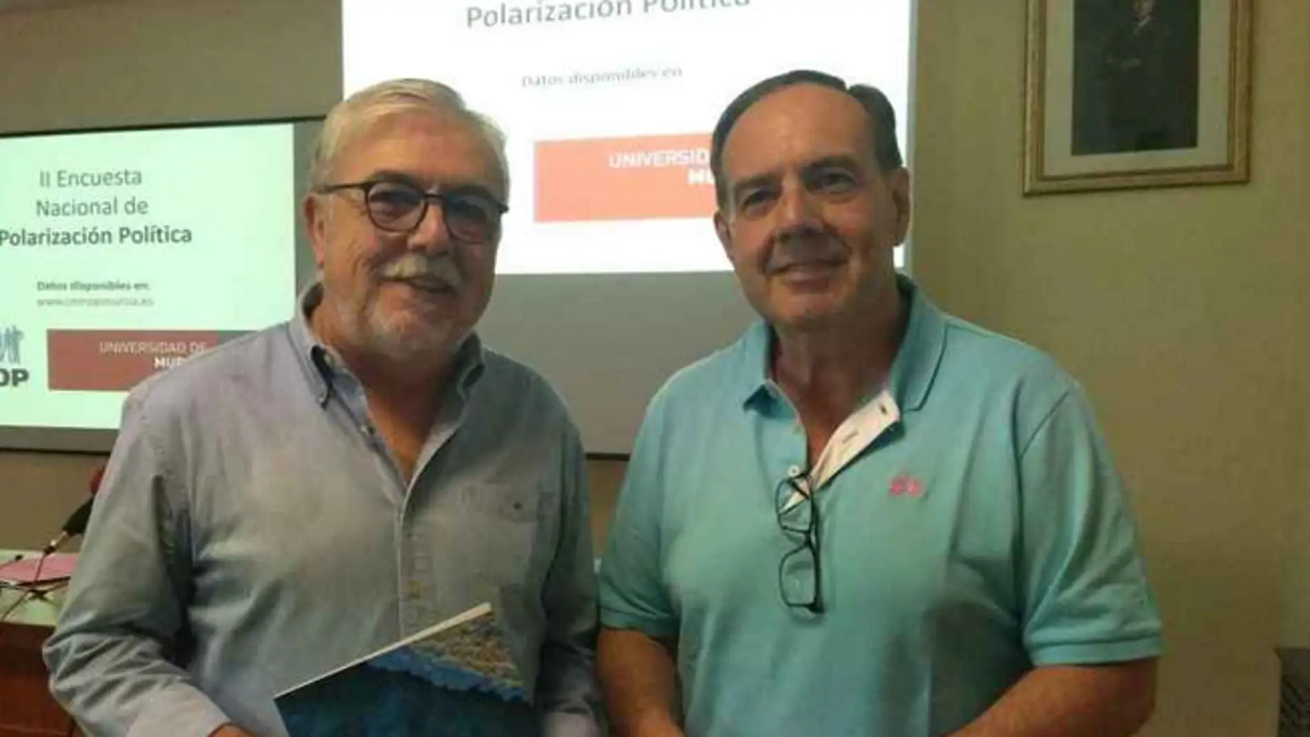 Juan José García Escribano e Ismael Crespo, codirectores del CEMOP