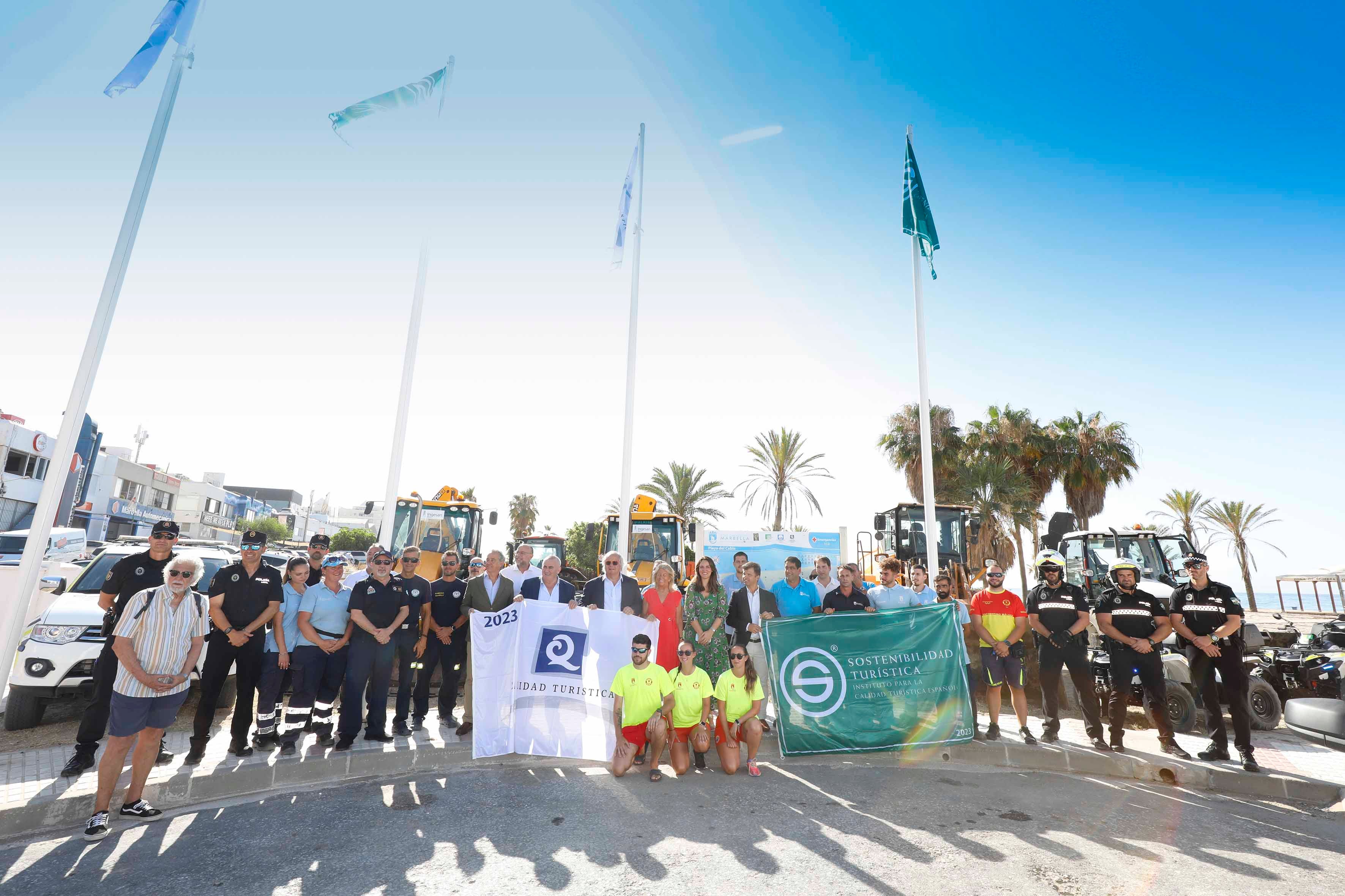 Marbella, el municipio español con más playas "Q de Calidad" Marbella, el municipio español con más playas "Q de Calidad"