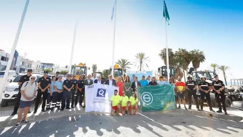 Distintivos Q de Calidad y S de Sosteniblidad playas Marbella Distintivos Q de Calidad y S de Sosteniblidad playas Marbella