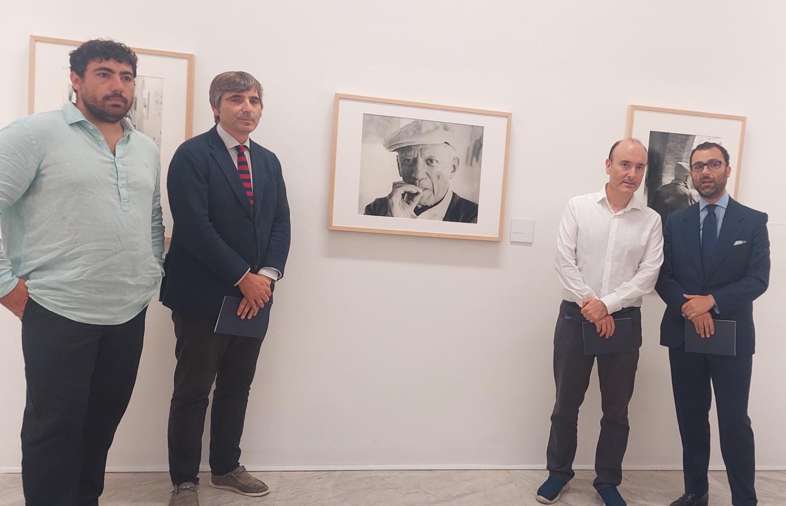 Antonio Cores y Picasso en el Museo de Bellas Artes Antonio Cores y Picasso en el Museo de Bellas Artes