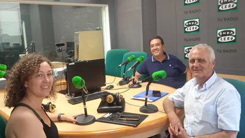 Diamar Mira, Manuel Rocamora y Javier Puebla Diamar Mira, Manuel Rocamora y Javier Puebla