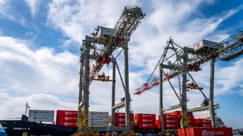 Imagen de archivo de la Terminal de Contenedores del Puerto de Santander.