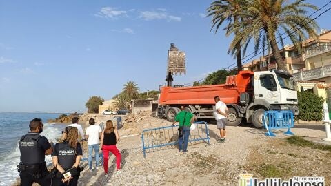 demolici&oacute;n casa villajoyosa