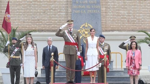 La princesa de Asturias, por primera vez en la Academia General