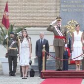 La princesa de Asturias, por primera vez en la Academia General