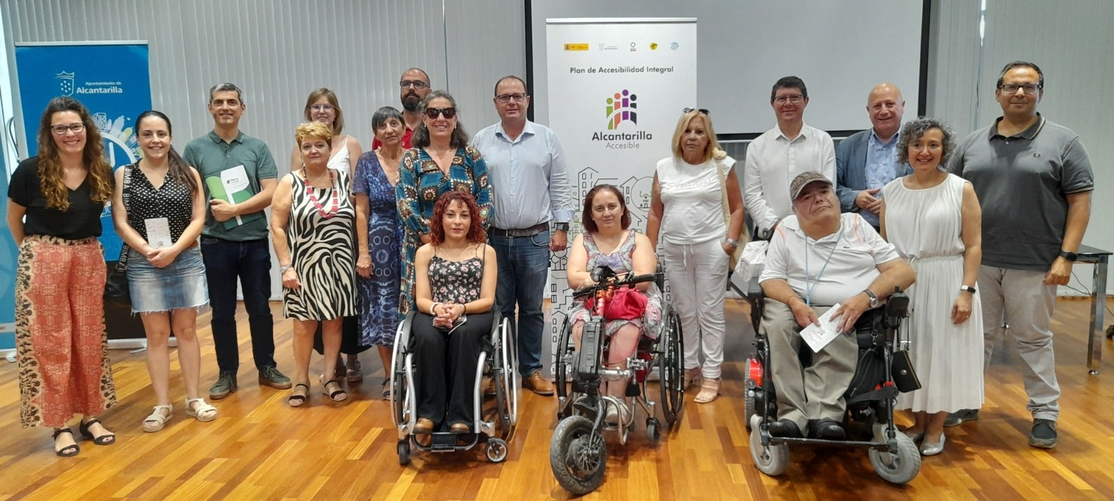 Alcantarilla prepara el plan de accesibilidad junto a 16 entidades sociales Alcantarilla prepara el plan de accesibilidad junto a 16 entidades sociales