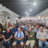 Reunión de ganaderos en una localidad de Ciudad Real Reunión de ganaderos en una localidad de Ciudad Real