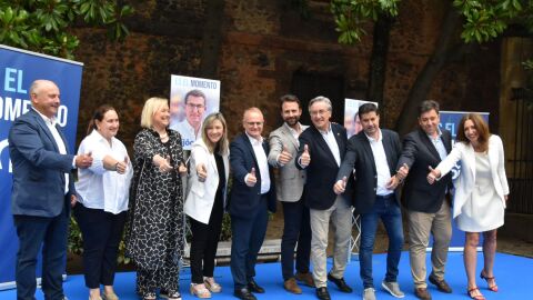 Candidatos del PP en Asturias para los comicios del 23 de julio