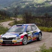 Víctor Senra e David Vázquez logran un novo triunfo na rally sur do condado 