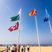banderas playa Benidorm