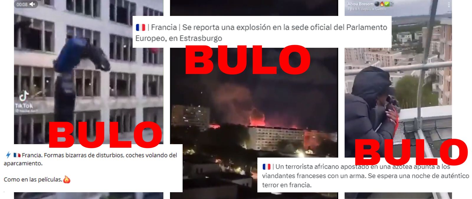 Más de 29 bulos sobre lo ocurrido en Francia por la muerte de Nahel Más de 29 bulos sobre lo ocurrido en Francia por la muerte de Nahel