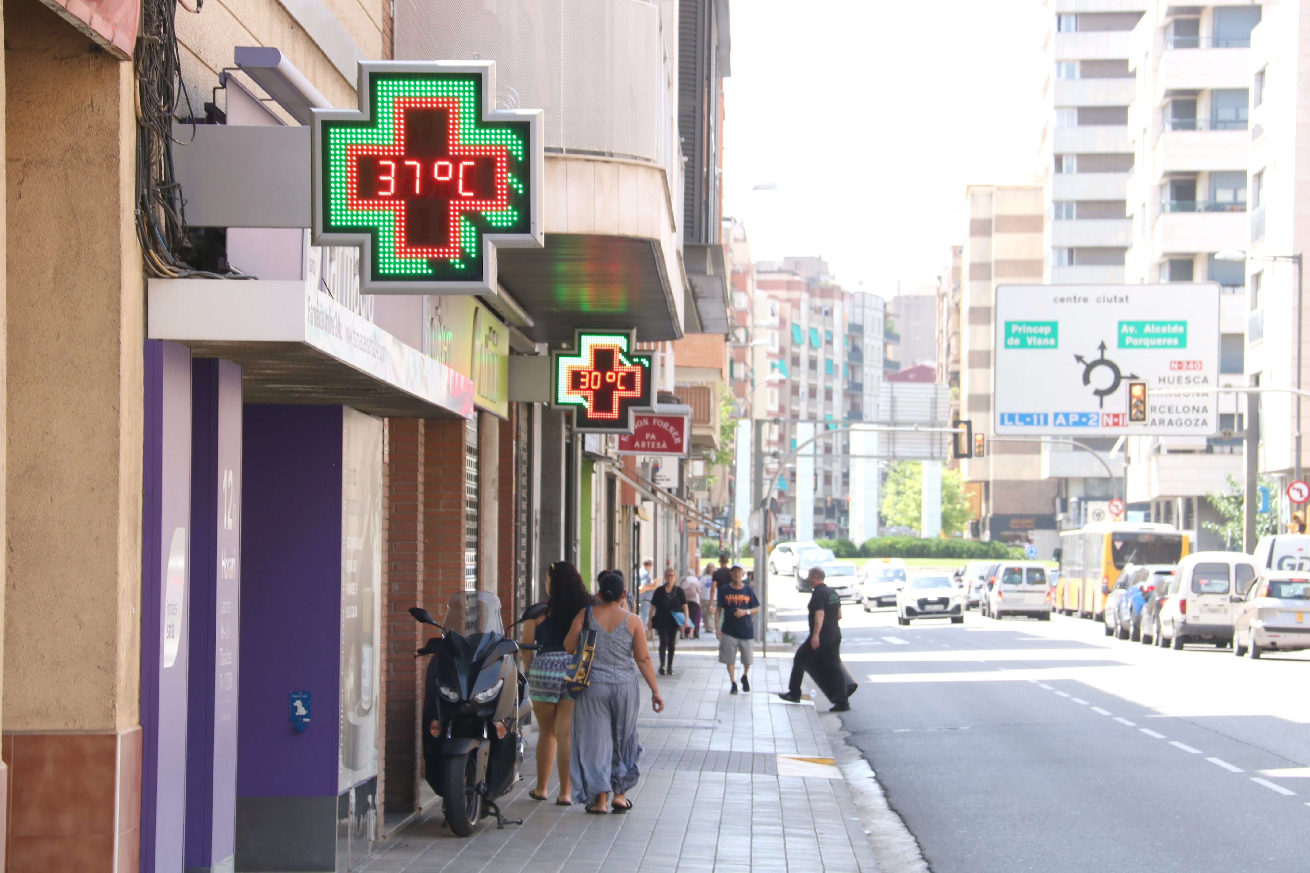 Catalunya activa la fase d'alerta per calor molt intensa Catalunya activa la fase d'alerta per calor molt intensa
