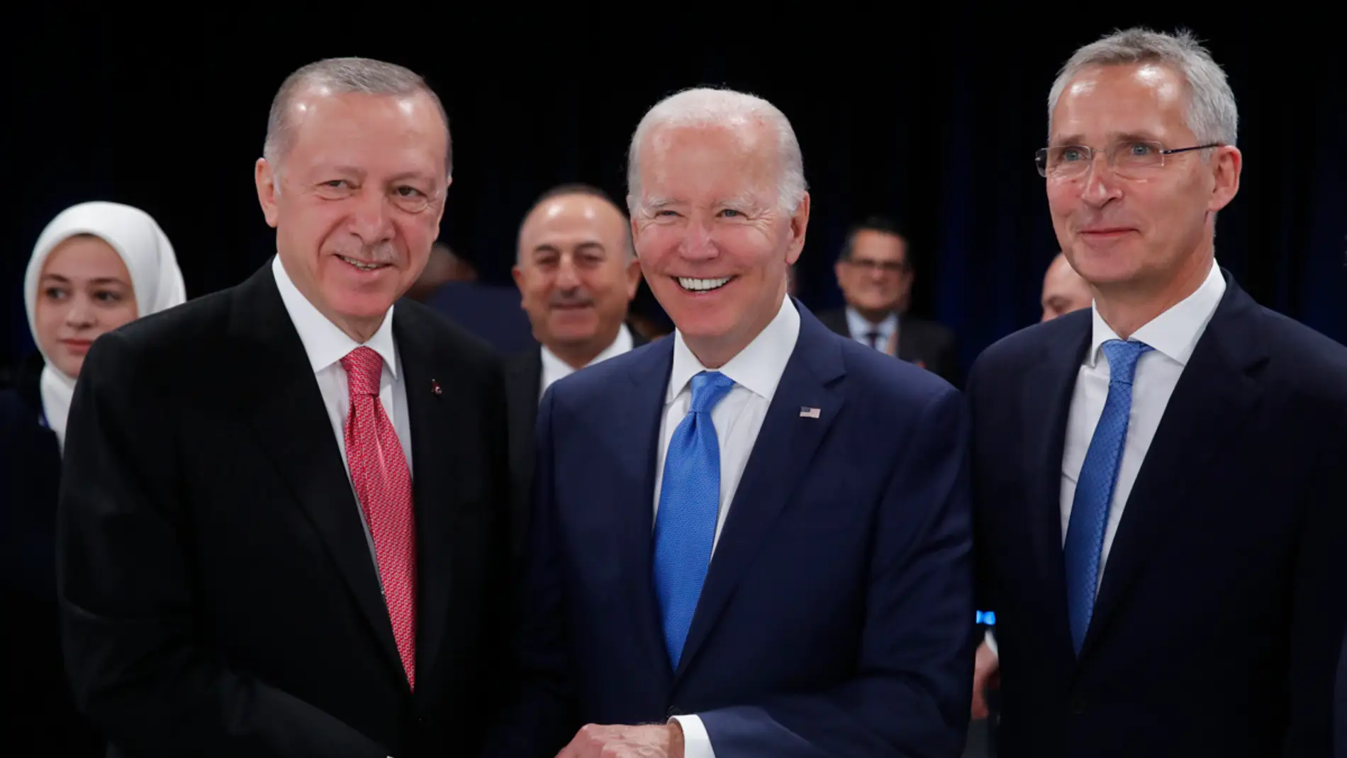 Biden y Erdogan acuerdan una reunión bilateral durante la cumbre de la OTAN en Vilna/ EFE/Juan Carlos Hidalgo