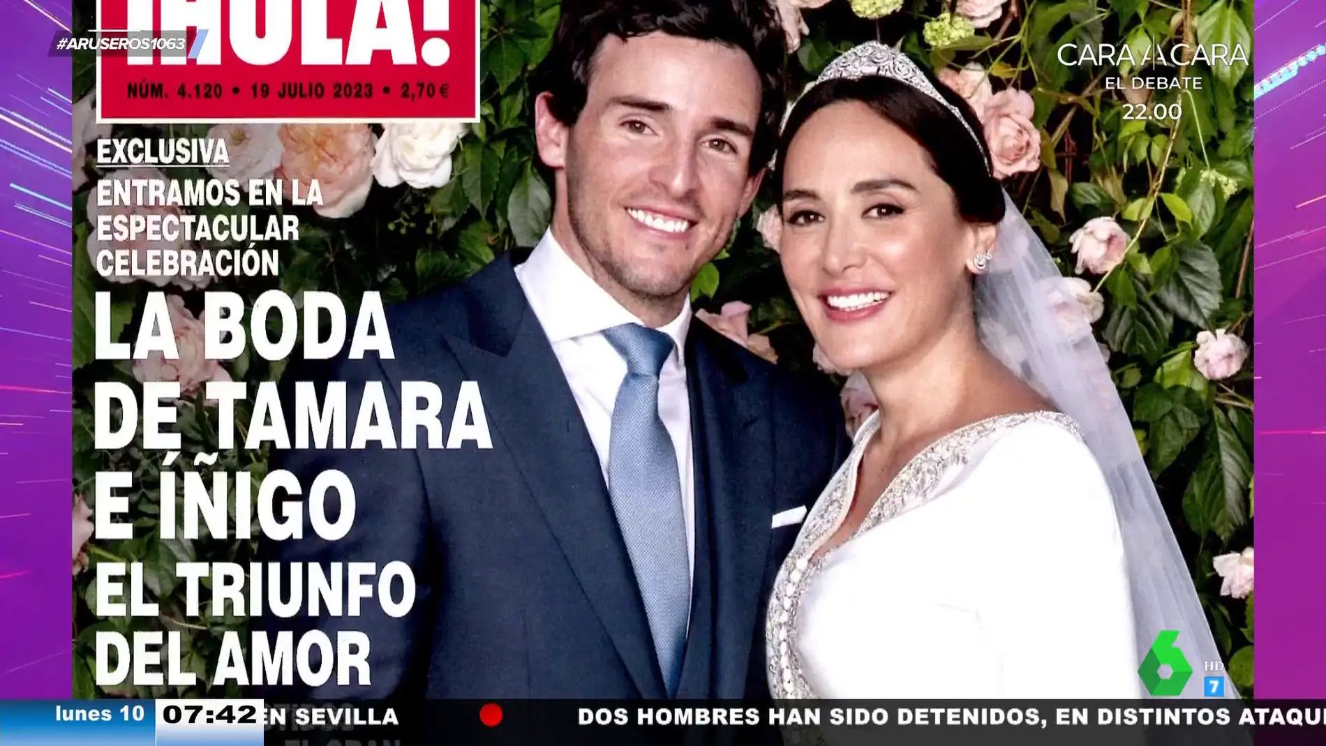 Este es el vestido de novia de Tamara Falcó en su boda con Íñigo Onieva en El Rincón