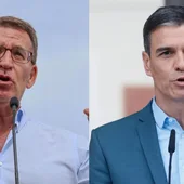 Pedro Sánchez y Alberto Núñez Feijóo Pedro Sánchez y Alberto Núñez Feijóo