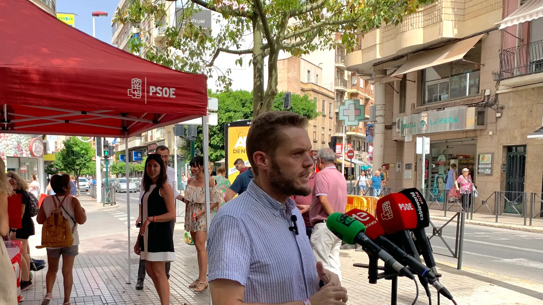 Mariano Valera, portavoz del PSOE y exconcejal de Igualdad en Elche.