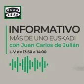 Informativo Más de Uno Euskadi con Juan Carlos de Julián Informativo Más de Uno Euskadi con Juan Carlos de Julián