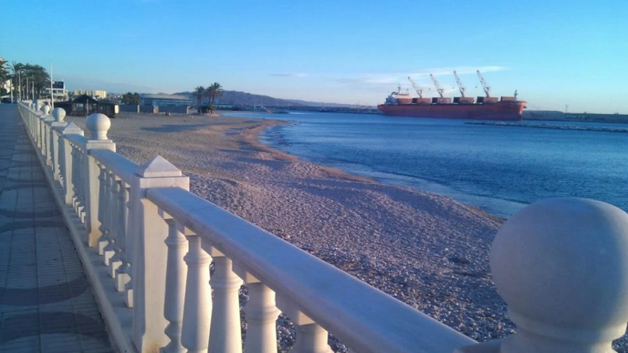 Playa del Pósito de Garrucha