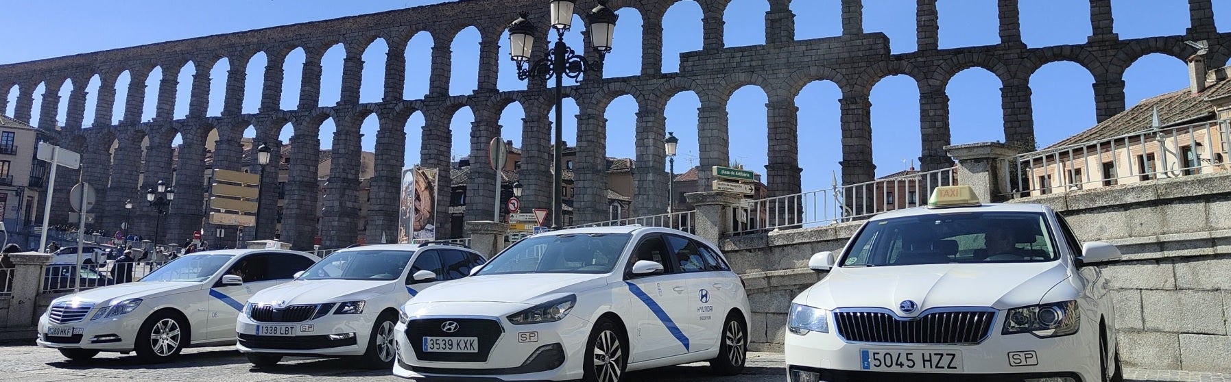 El colectivo del taxi segoviano espera vivir un buen verano El colectivo del taxi segoviano espera vivir un buen verano