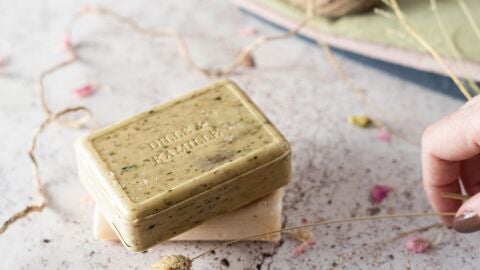 Imagen de archivo de un jab&oacute;n casero