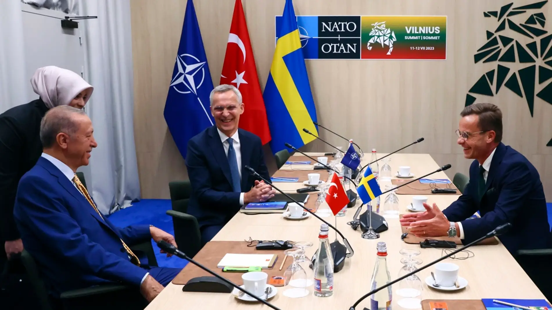 La cumbre de la OTAN en Vilna arranca con el histórico desbloqueo turco al ingreso de Suecia