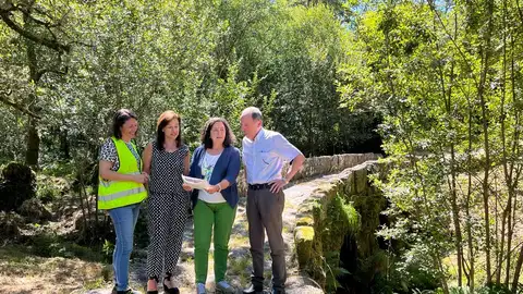 Actuación de limpeza e poda nas marxenes do río Verdugo ao seo paso por Beariz Actuación de limpeza e poda nas marxenes do río Verdugo ao seo paso por Beariz