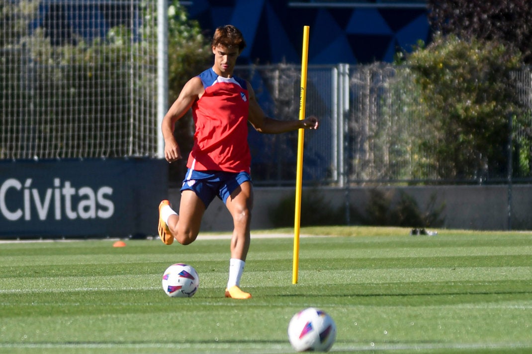 Joao Félix y su reencuentro con Simeone Joao Félix y su reencuentro con Simeone