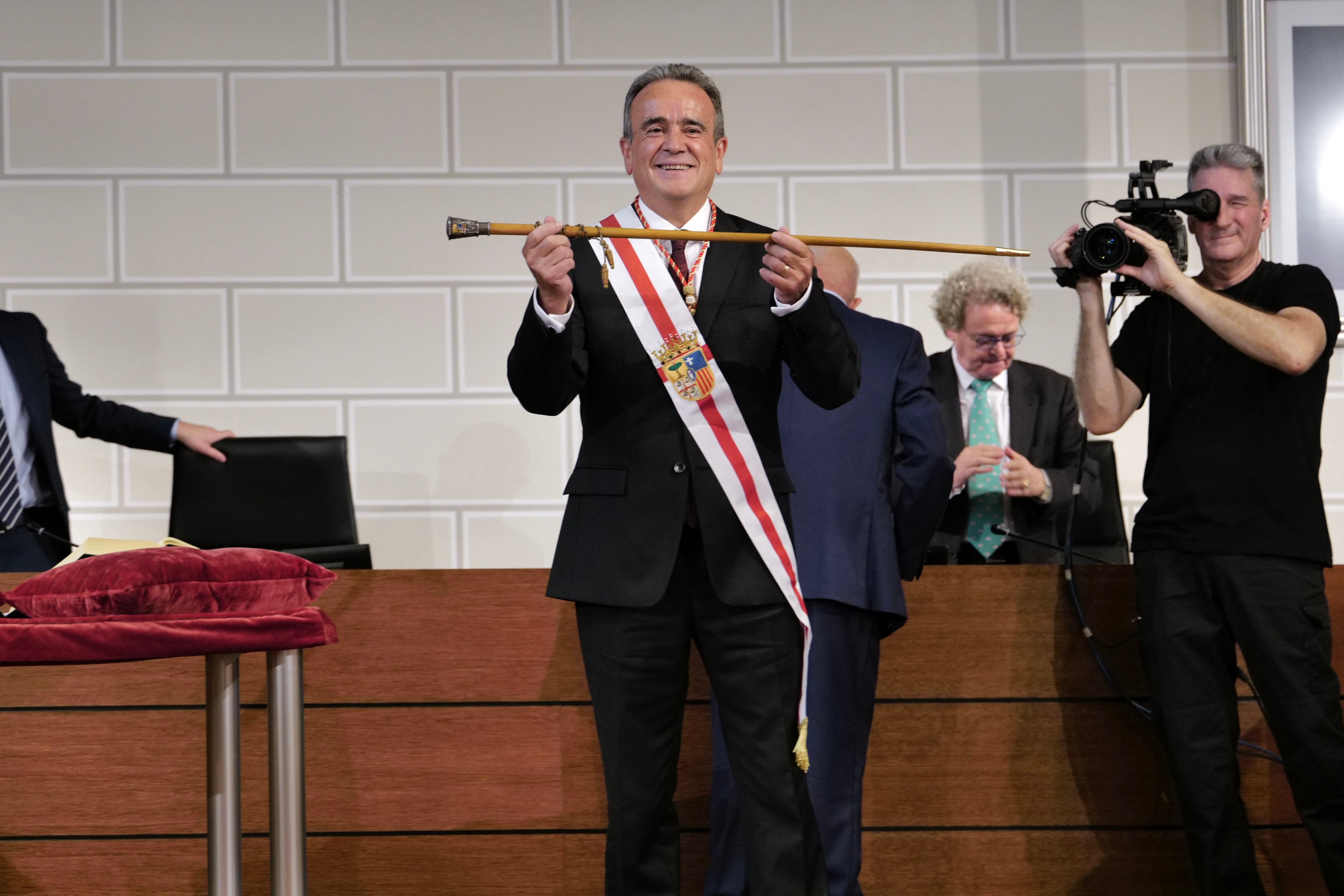 Sánchez Quero, investido presidente de la DPZ por tercera vez Sánchez Quero, investido presidente de la DPZ por tercera vez