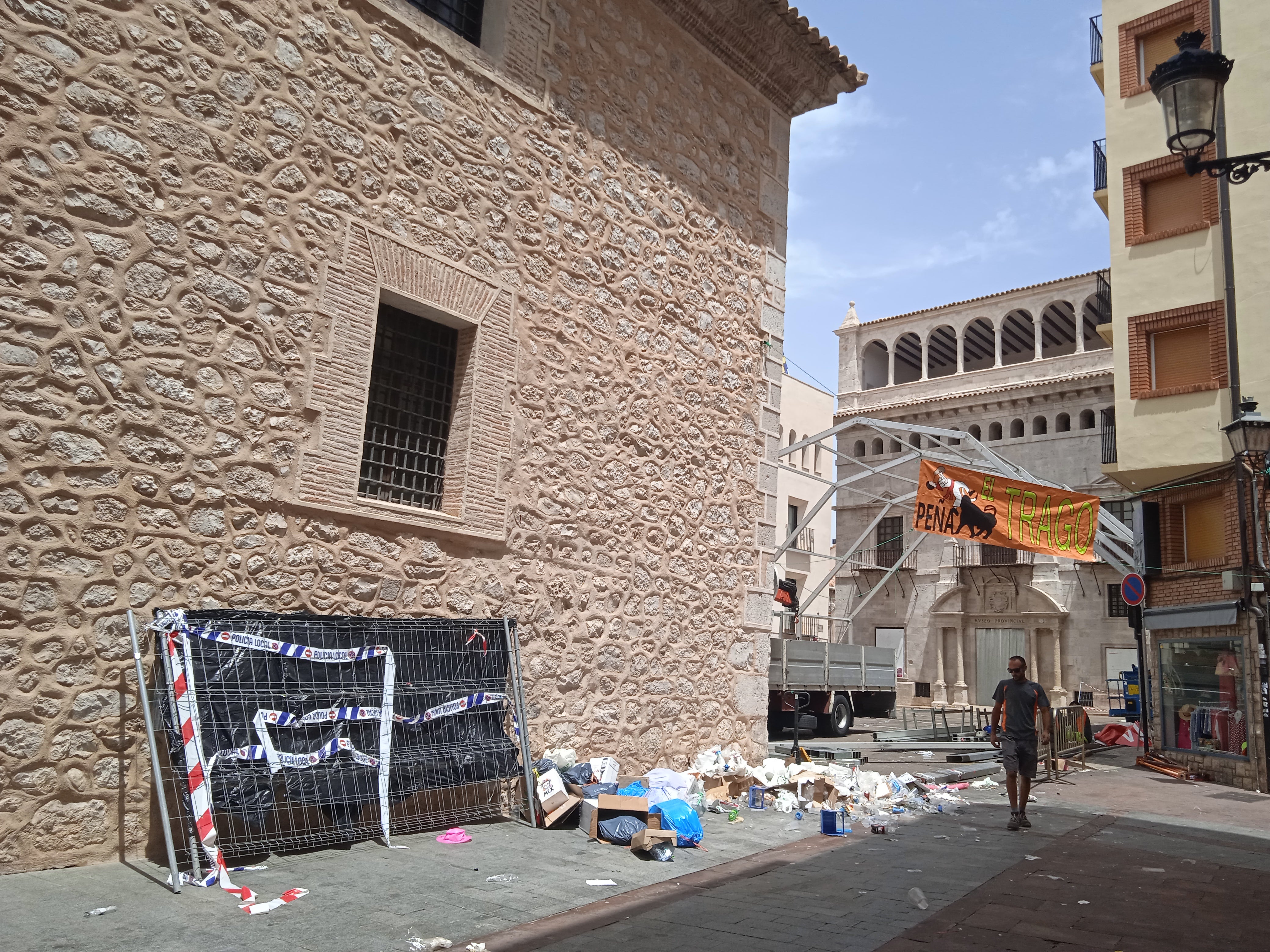 La Vaquilla deja 120 toneladas de basura La Vaquilla deja 120 toneladas de basura