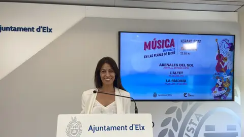 Concejala de Cultura, Irene Ruiz. Concejala de Cultura, Irene Ruiz.